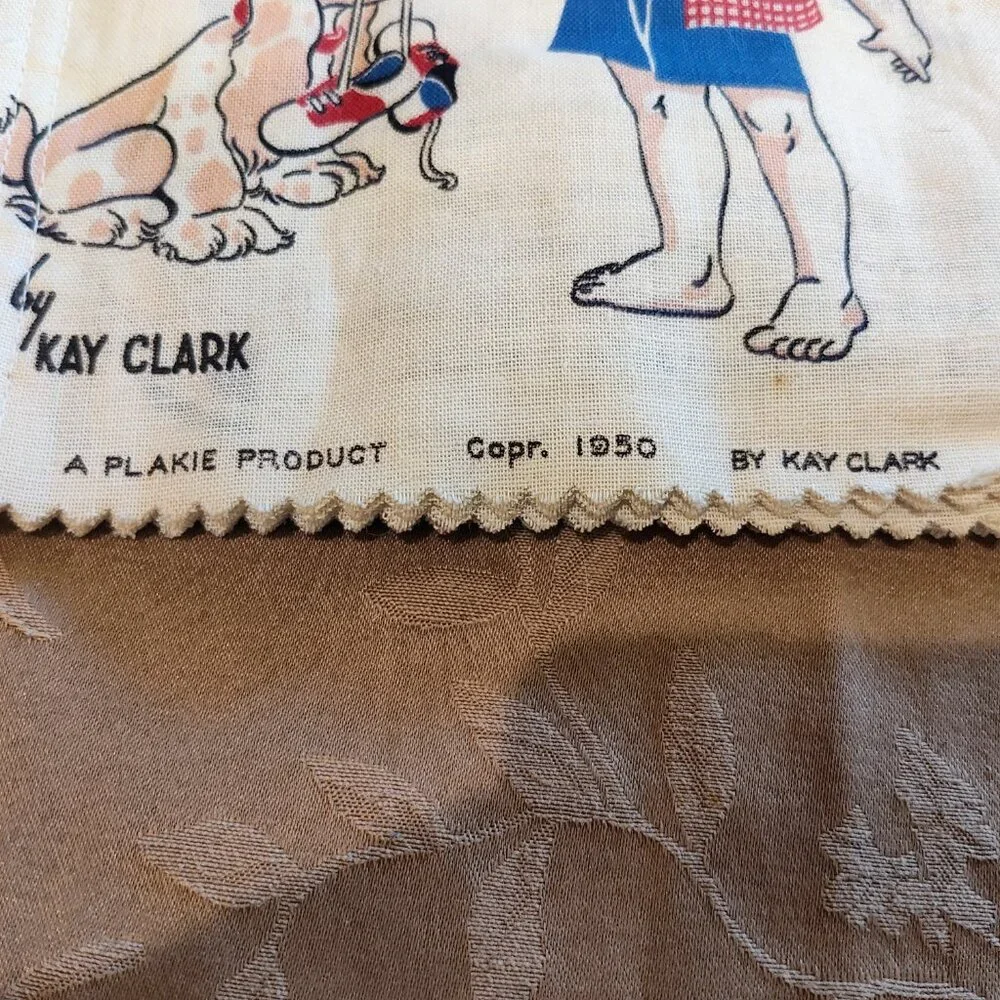 Vintage 1950s All by Himself Cloth Book by Kay Clark, Used - Picture 6 of 6